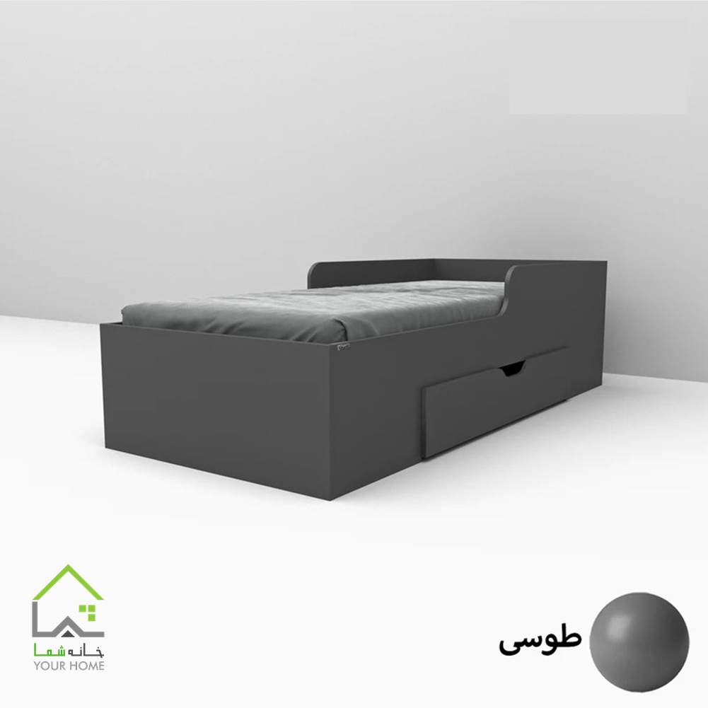 تختخواب نوجوان کشودار